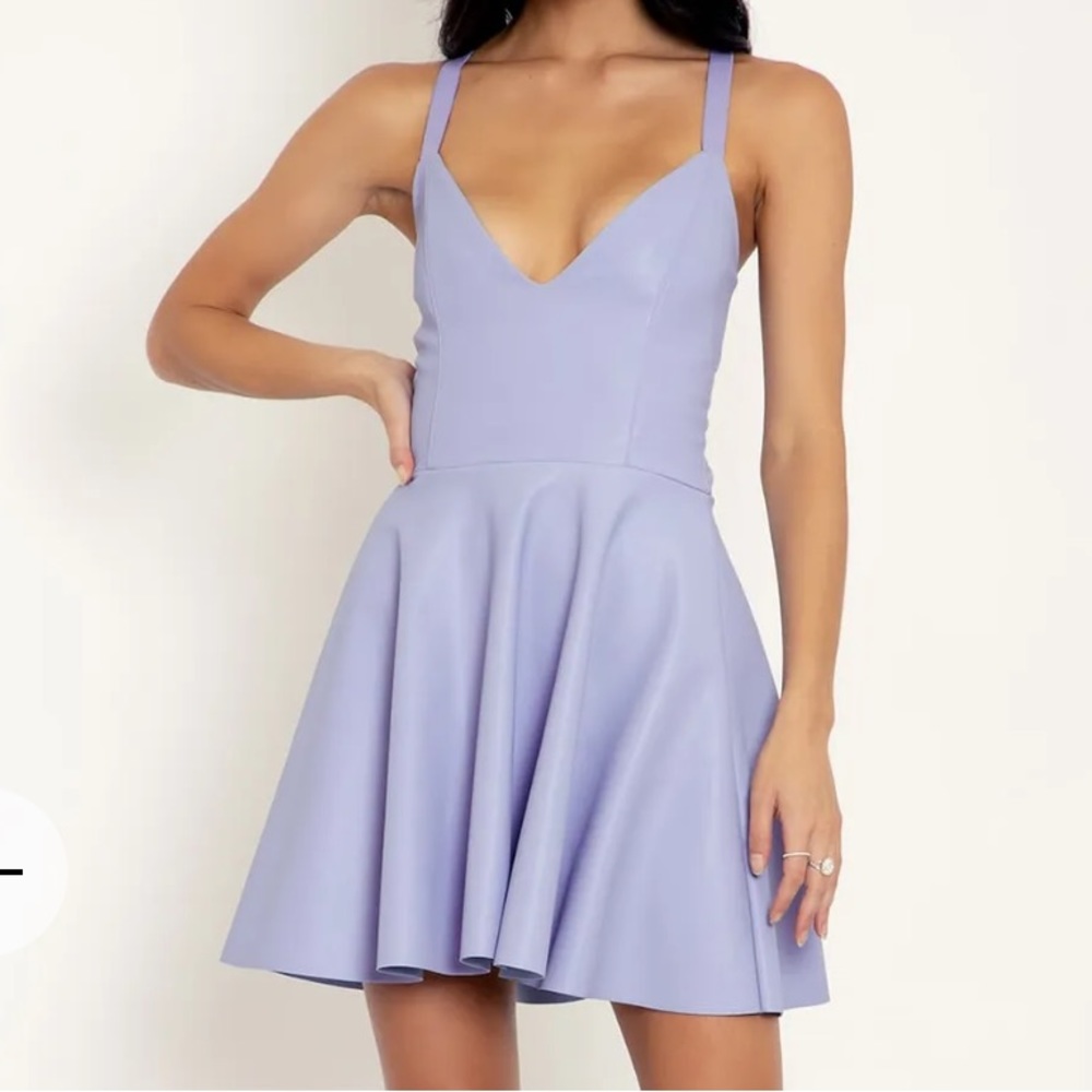 SAMPLE BlackMilk LIGHT MAGIC LILAC MINI DRESS size XXL